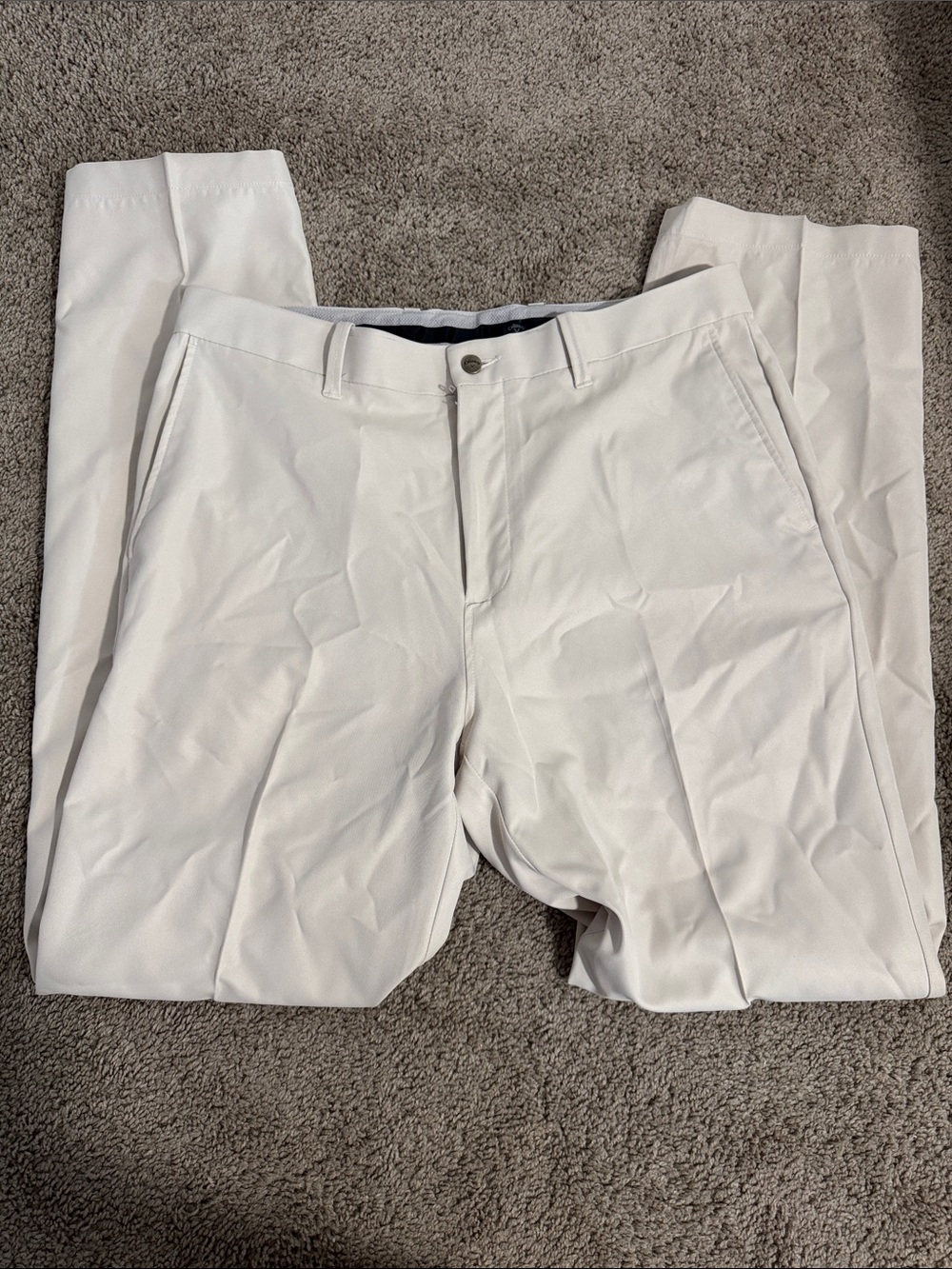 Callaway White Men's Golf Chinos